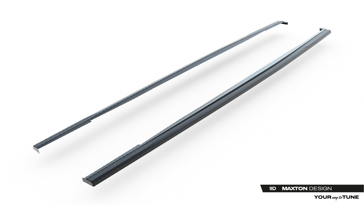 Fibre de Carbone Des Bas De Caisse Audi RS6 C8 / C8 Facelift