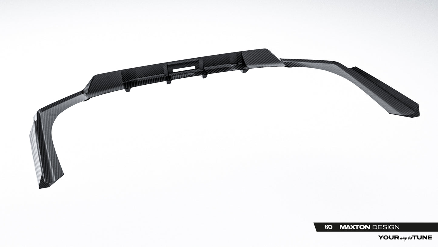 Prepreg Carbon Fiber Rear Splitter (with vertical bars) BMW 7 M-Pack G70