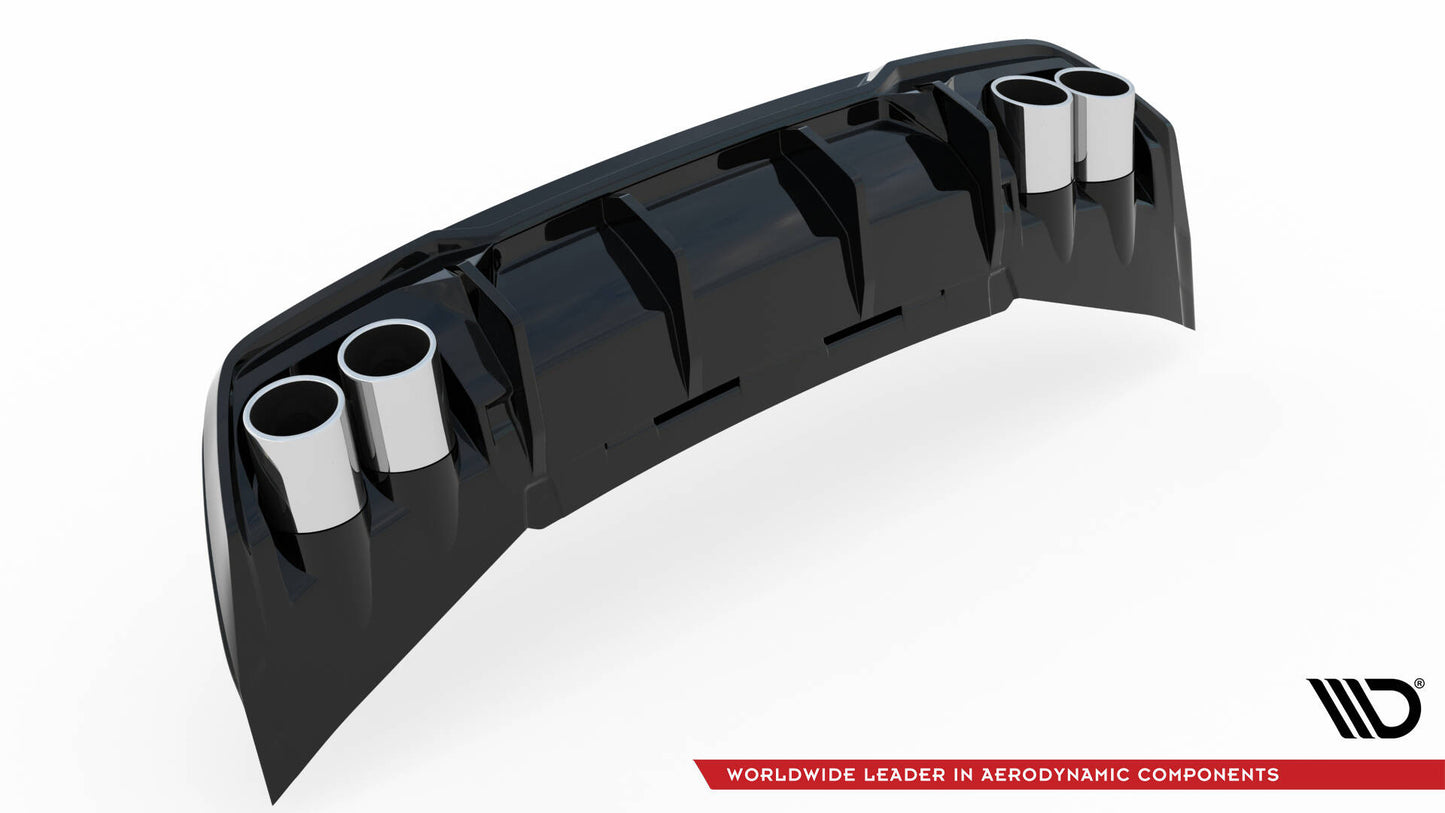 Rear Valance V.3 + Exhaust Ends Imitation Cupra Formentor Mk1