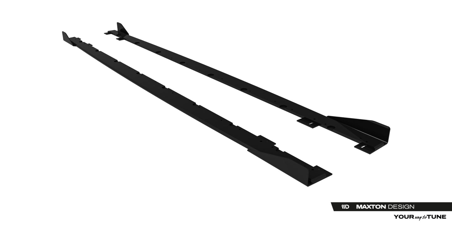 Street Pro Side Skirts Diffusers + Flaps BMW 2 M-Pack / M235i Gran Coupe F74