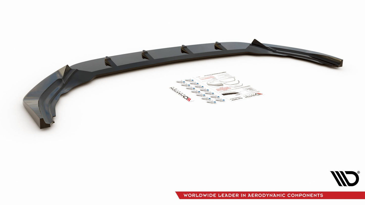 Front Splitter V.2 Volkswagen Golf R Hatchback / Variant Mk8