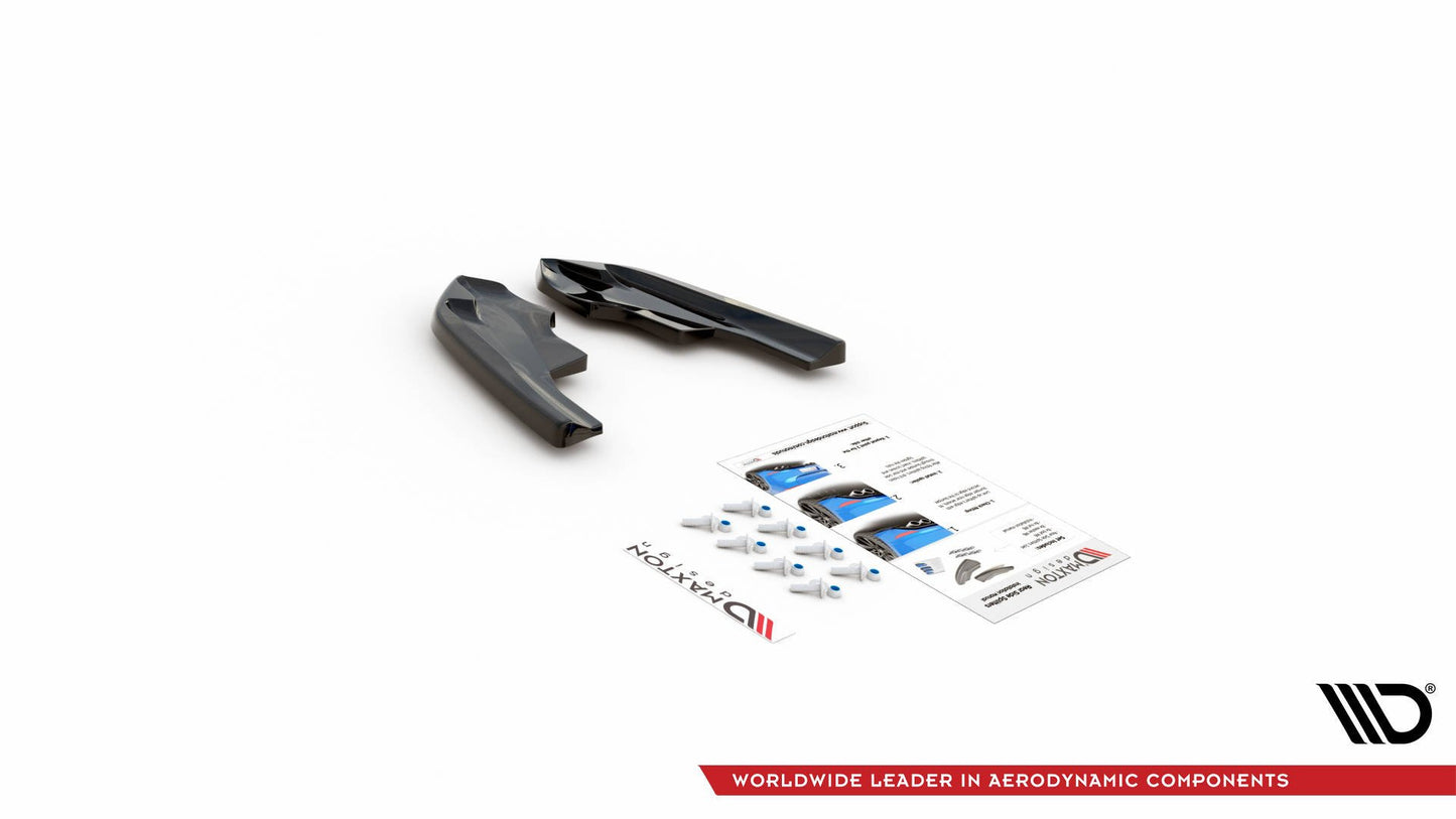 Rear Side Splitters V.4 for Volkswagen Golf R Hatchback Mk8
