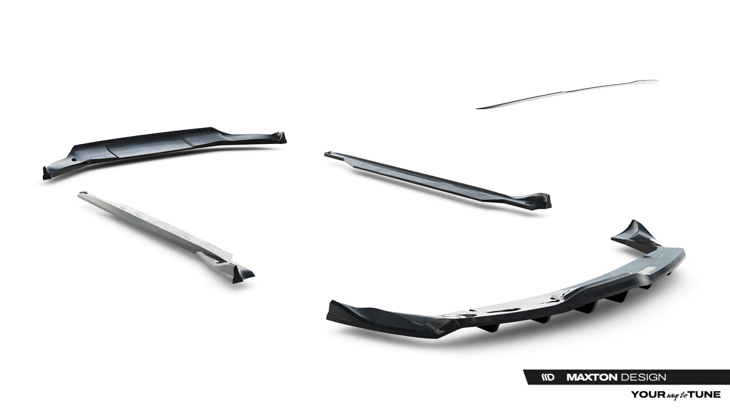 Set of Splitters Tesla Model X Mk1 Facelift