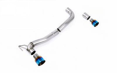 Rajout Du Pare-Chocs Arriere + Milltek Sport Ford Fiesta ST Mk8 Extension d'échappement 