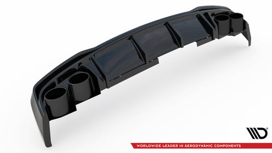 Rajout Du Pare-Chocs Arriere + Faux Pot D'échappement Audi A6 S-Line / S6 C8 / C8 Facelift