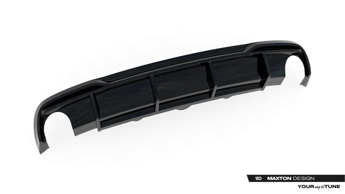 Rear Valance Audi A5 Sportback 8T Facelift (Version with single exhausts on both sides)
