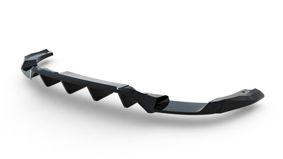 Hinten Splitter (mit einem vertikalem balken) Audi Q5 S-Line Sportback / SUV Mk3