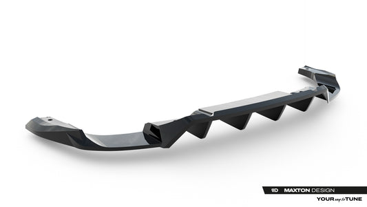 Hinten Splitter (mit einem vertikalem balken) Audi SQ5 Sportback / SUV Mk3