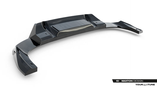 Hinten Splitter (mit einem vertikalem balken) Audi SQ5 Sportback / SUV Mk3