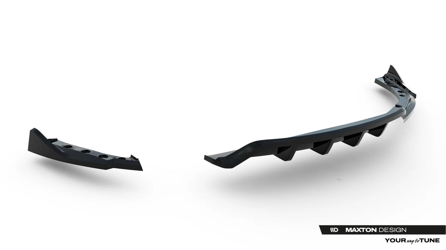Hinten Splitter (mit einem vertikalem balken) V.2 BMW Z4 M-Pack E89 Facelift