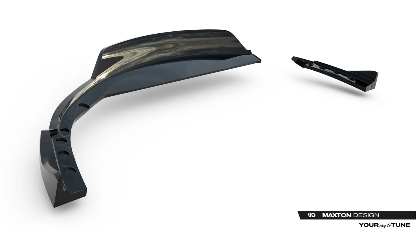 Hinten Splitter (mit einem vertikalem balken) V.2 BMW Z4 M-Pack E89 Facelift