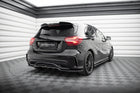 Hinten Splitter (Mit Einem Vertikalem Balken) Mercedes-Benz A AMG-Line W176 Facelift