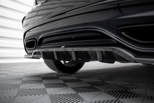 Rear Splitter (With Vertical Bars) Mercedes-Benz A AMG-Line W176 Facelif