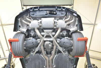 Hinten Splitter (Mit Einem Vertikalem Balken) BMW X5 M F95 / F95 Facelift