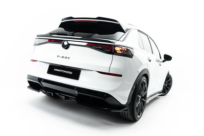 Arriere Splitter (avec une barre verticale) Volkswagen T-Roc R-Line Mk2