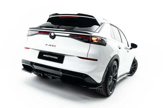 Arriere Splitter (avec une barre verticale) Volkswagen T-Roc R-Line Mk2