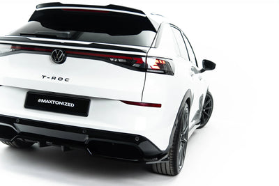 Arriere Splitter (avec une barre verticale) Volkswagen T-Roc R-Line Mk2
