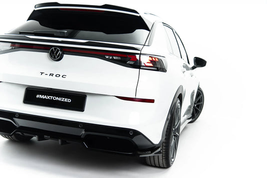Arriere Splitter (avec une barre verticale) Volkswagen T-Roc R-Line Mk2