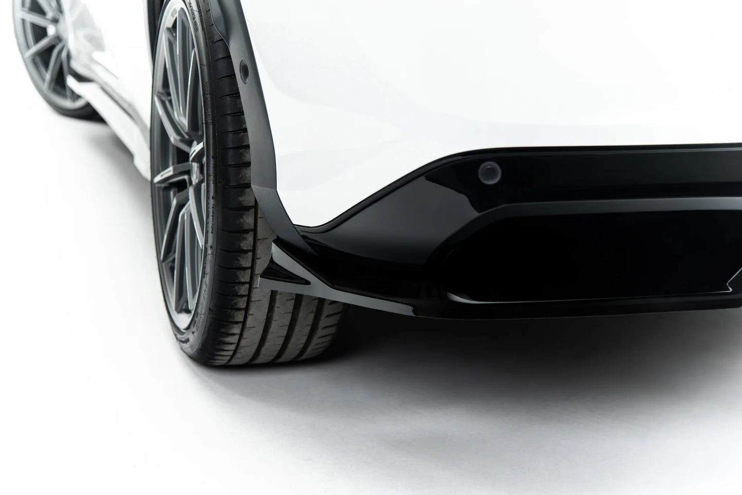 Arriere Splitter (avec une barre verticale) Volkswagen T-Roc R-Line Mk2