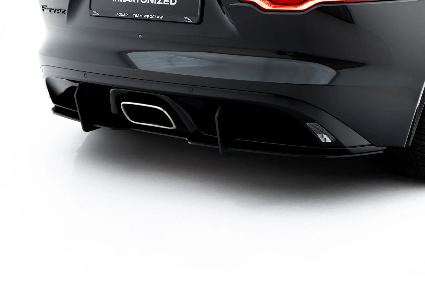 Street Pro Central Diffuseur Arriere Jaguar F-Type X152 Facelift 2