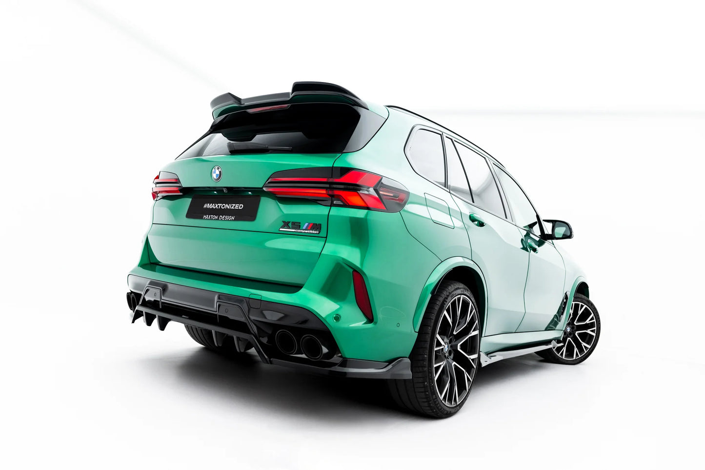 Hinten Splitter (Mit Einem Vertikalem Balken) BMW X5 M F95 / F95 Facelift