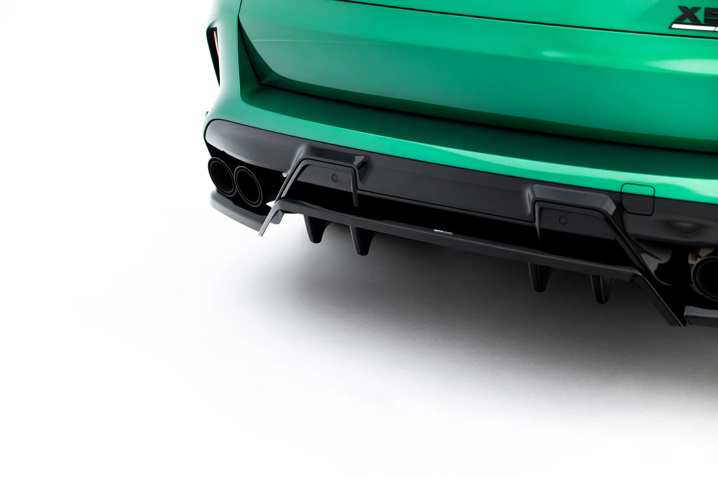 Hinten Splitter (Mit Einem Vertikalem Balken) BMW X5 M F95 / F95 Facelift
