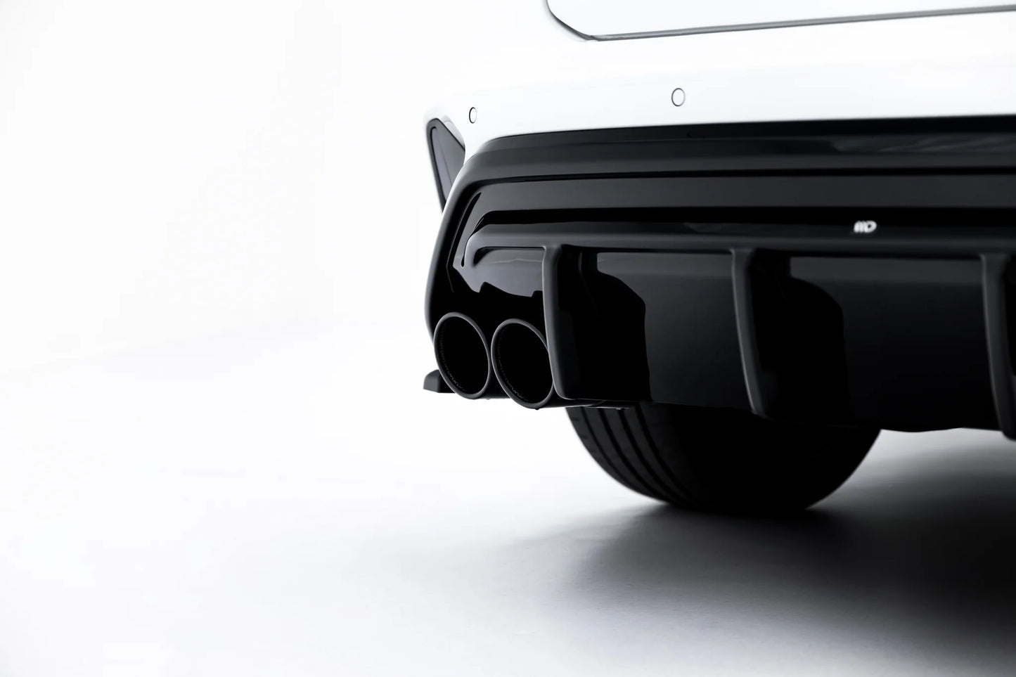 Dokładka Tylna + Atrapa Wydechu Audi A3 S-Line Sportback 8Y Facelift