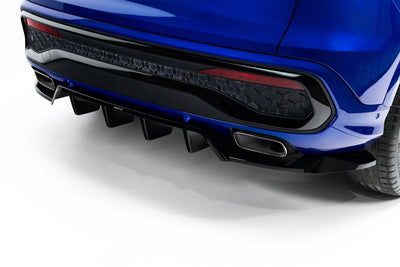 Hinten Splitter (mit einem vertikalem balken) Audi Q5 S-Line Sportback / SUV Mk3