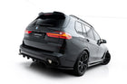 Arriere Splitter (avec une barre verticale) BMW X7 M-Pack G07