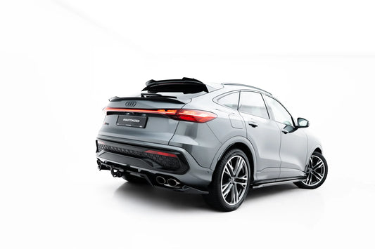 Hinten Splitter (mit einem vertikalem balken) Audi SQ5 Sportback / SUV Mk3