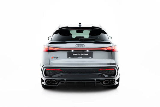 Hinten Splitter (mit einem vertikalem balken) Audi SQ5 Sportback / SUV Mk3