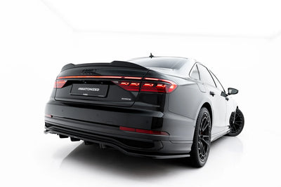 Arriere Splitter (avec une barre verticale) Audi A8 S-Line Long D5 Facelift
