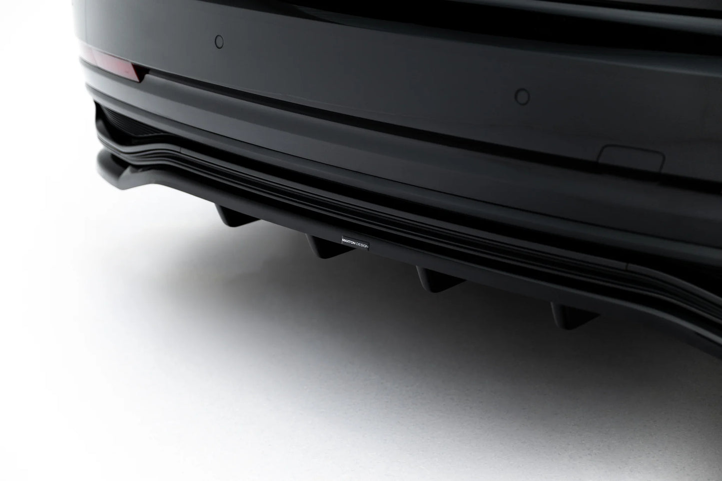 Arriere Splitter (avec une barre verticale) Audi A8 S-Line Long D5 Facelift