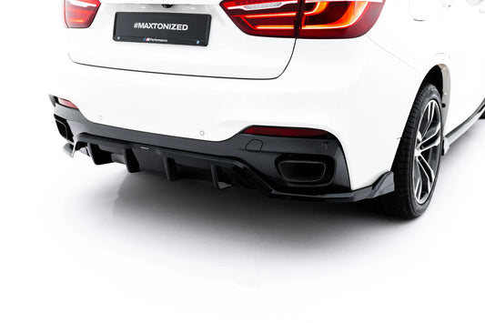 Splitter Tylny (Z Dyfuzorem) BMW X6 M-Pack F16