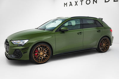 Street Pro Seitenschweller Diffusor V.2 Audi S3 Sportback / A3 S-line Sportback 8Y / 8Y Facelift