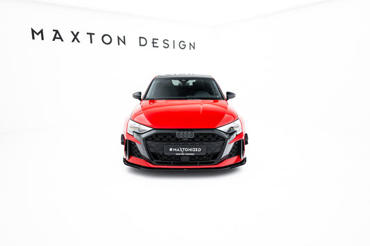 Street Pro Splitter + Flaps + Flaps Audi RS3 Sedan 8Y Facelift