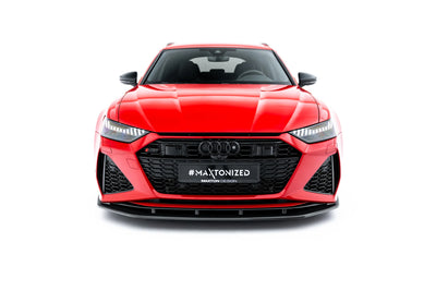 Prepreg Carbon Fiber Splitter Set Audi RS6 C8 / C8 Facelift