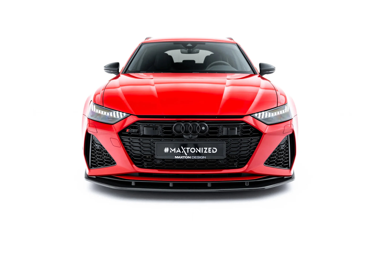 Prepreg Carbon Fiber Front Diffusor Audi RS6 C8 / C8 Facelift