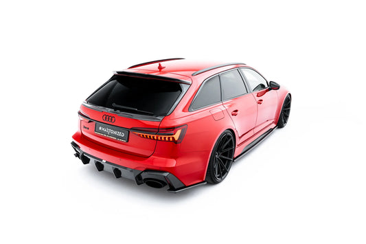 Prepreg Carbon Fiber Becquet de hayon (Plus Haut) Audi RS6 C8 / C8 Facelift