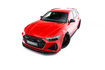 Prepreg Carbon Fiber Splitter Set Audi RS6 C8 / C8 Facelift