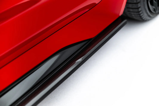 Fibre de Carbone Des Bas De Caisse Audi RS6 C8 / C8 Facelift