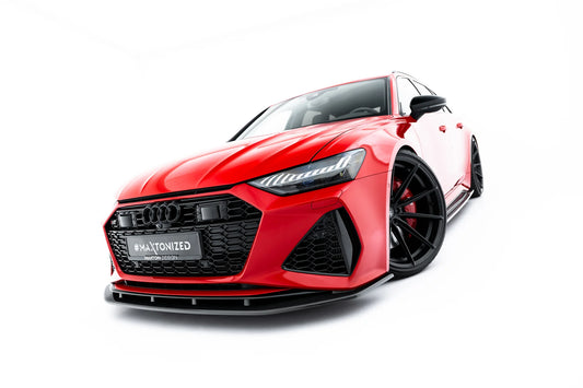 Prepreg Carbon Fiber Front Diffusor Audi RS6 C8 / C8 Facelift