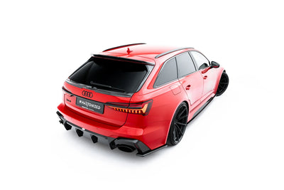 Prepreg Carbon Fiber Splitter Set Audi RS6 C8 / C8 Facelift