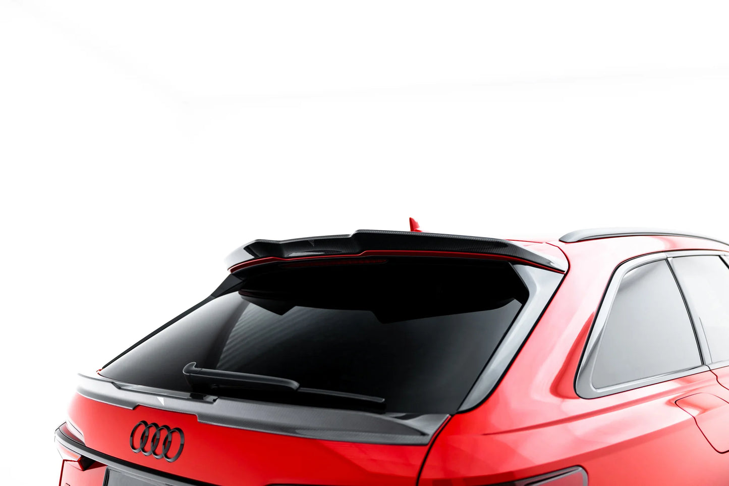 Prepreg Carbon Fiber Becquet de hayon (Plus Haut) Audi RS6 C8 / C8 Facelift