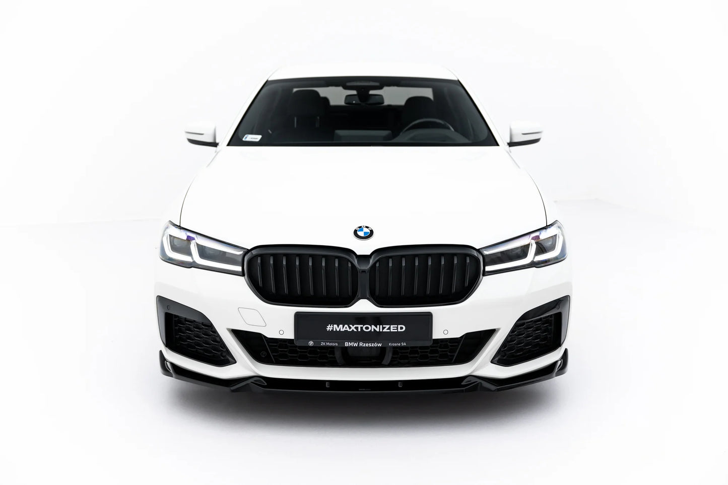 Lame Du Pare-Chocs Avant V.1 BMW 5 M-Pack / M550i / M550d Sedan / Touring G30 / G31 Facelift