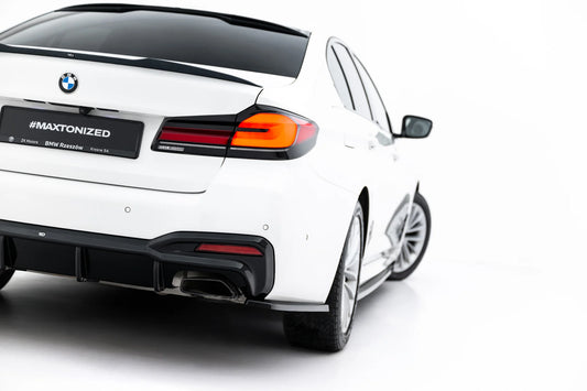 Lames De Pare-Chocs Arrière Latérales V.2 BMW 5 M-Pack Sedan / Touring G30 / G31 / G30 Facelift / G31 Facelift