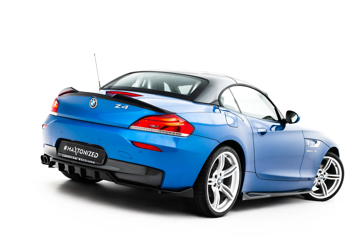 Hinten Splitter (mit einem vertikalem balken) V.2 BMW Z4 M-Pack E89 Facelift