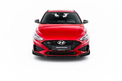 Front Diffusor V.1 + Flaps Hyundai I30 N / N-Line Wagon Mk3 Facelift