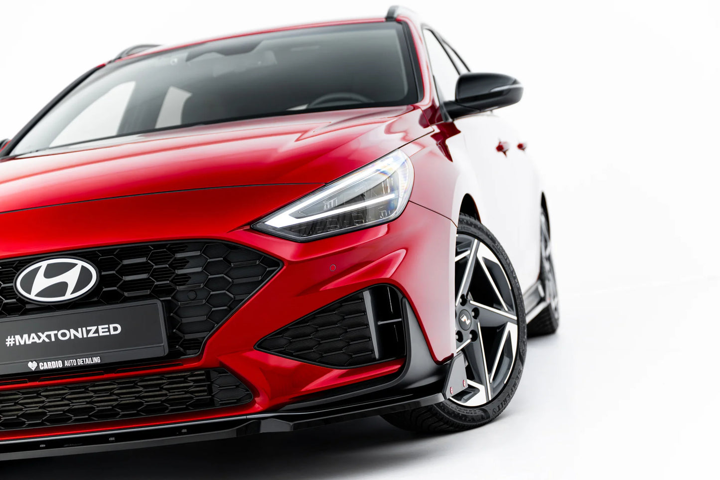 Front Diffusor V.1 + Flaps Hyundai I30 N / N-Line Wagon Mk3 Facelift