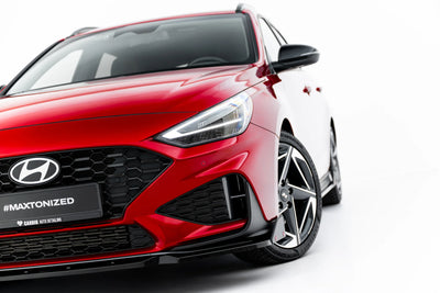 Front Diffusor V.1 + Flaps Hyundai I30 N / N-Line Wagon Mk3 Facelift